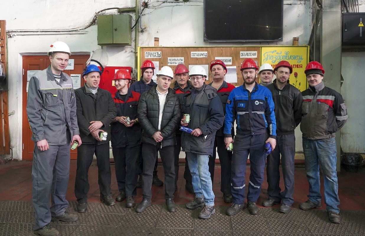 Накануне Дня защитника отечества на Коломенском заводе поздравили мужчин с наступающим праздником!