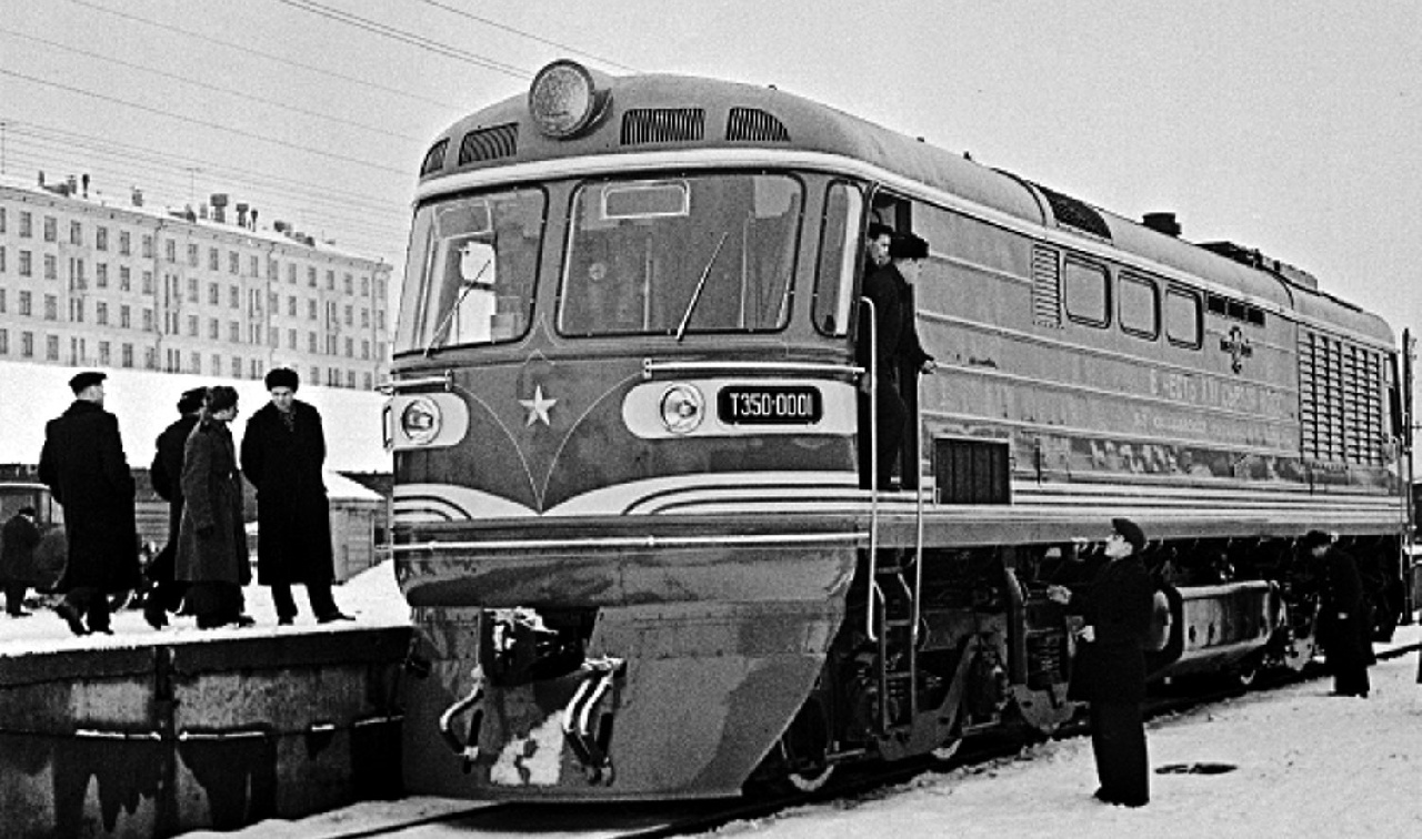 65 лет назад, в 1958 году Коломенский завод построил грузовой тепловоз ТЭ50